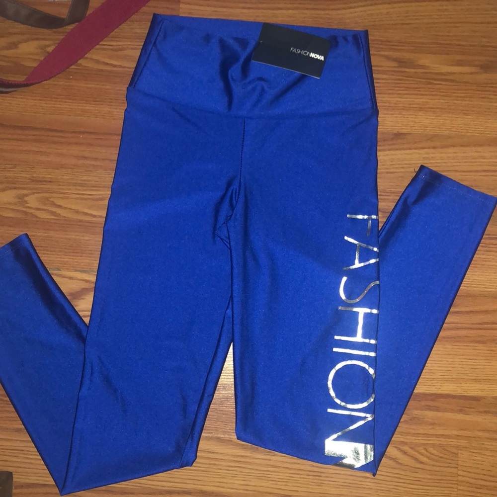 Fashion Nova Blue Women's Leggings